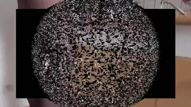 Sexy Nylon Goddess Tempts Victim into Kitchen Floor Trampling Fantasy