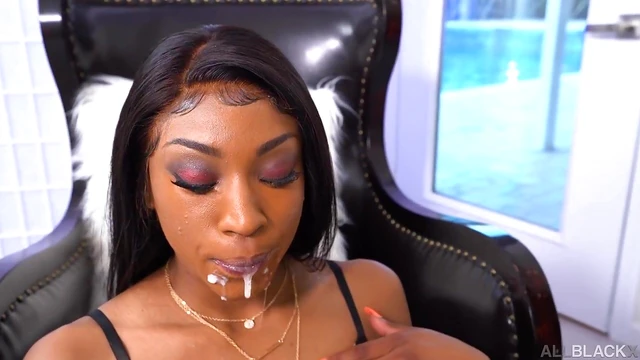 Ebony Goddess Sizi Sev Takes Balls Deep BBC in Hot Ass Fuck Fest