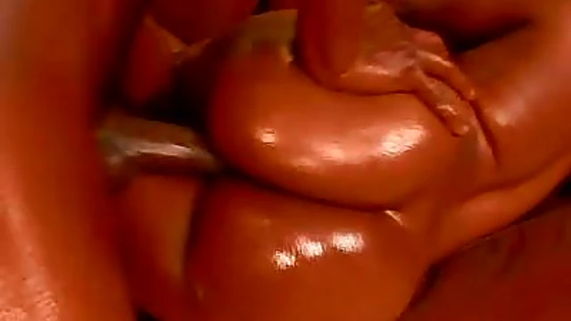 Shay's Magnificently Oily Pussy Gets Drilled by Nathan Threat Expertly