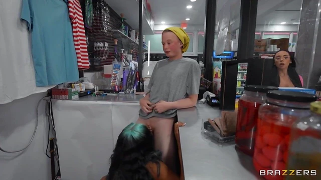 Hot Interracial Threesome Action With Seductive Babes Jordyn Falls & Gaby