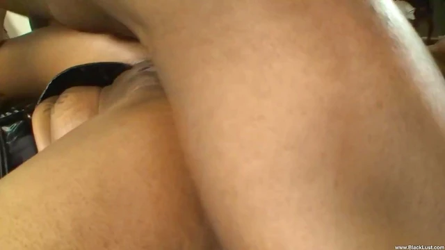 Mesmerizing Ebony Gives Stunning Blowjob Before Riding Big Black Cock