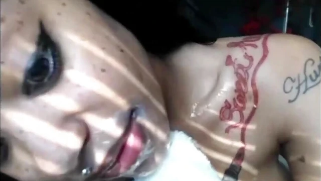 Ebony Beauty With Big Boobs Swallows Cum Live On Webcam Show