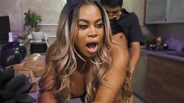 Ravishing Breyana Moore Enjoys Interracial Sex With Her Man Passionately