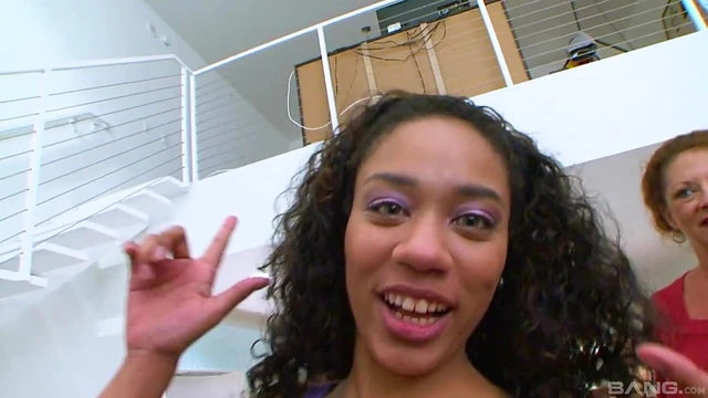 Jayla Foxx's Sultry Ebony Teen Mouth Takes Charge on Thick Black Cock