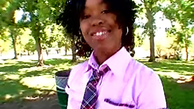 Sultry Black Beauty Diamond Craves a Massive Cock Up Her Pussy