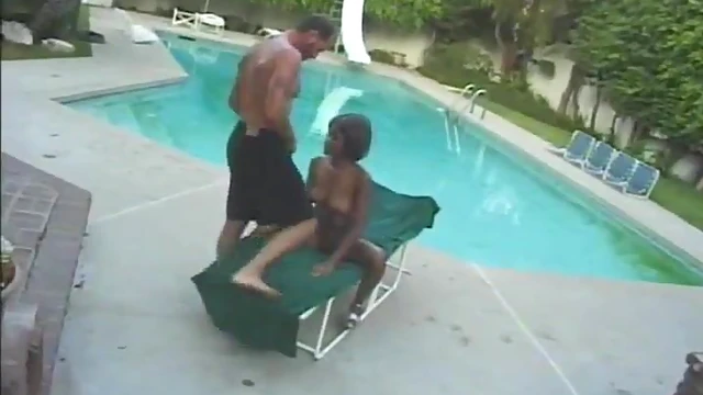 Ravishing Ebony Beauty Tia Gets Fucked Hard On Deckchair Thrills