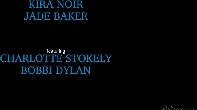 Sizzling Kira Noir & Jade Baker Enjoy Mutual Pussy Eating Action