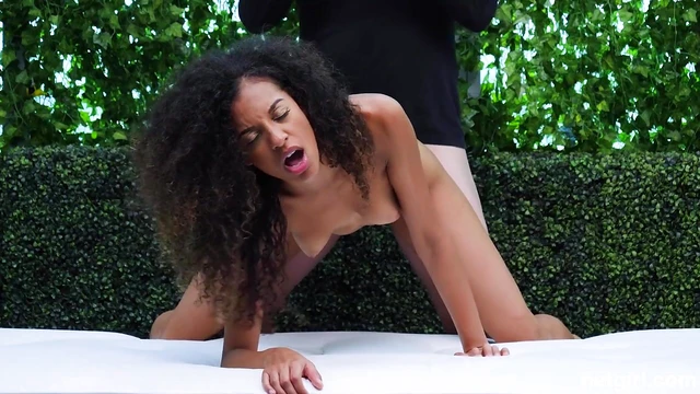 Mya's Ebony Curves Crave Stranger Sex in Exciting Positions Tonight