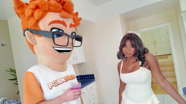 Spanking Amari Anne's Curvy Ass at a Steamy Post-Tennis Party Orgy