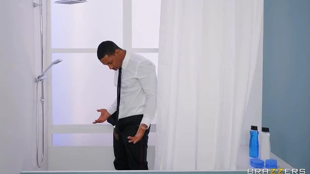 Josy Black Enjoys Rough Interracial Threesome With Her Coworkers