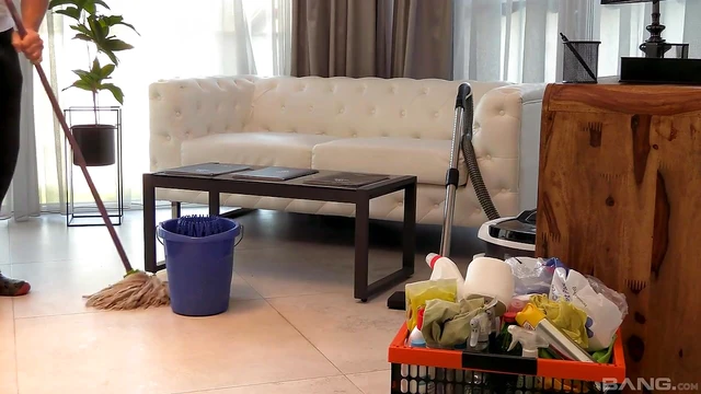 Selva Lapiedra Rides Hard Cock with Her Trimmed Pussy Blissfully