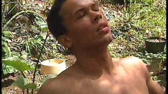 Sultry Brunette Gets Ravished Outdoors Amidst Lush Jungle Vibes