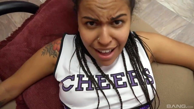 Sensual Cheerleader Alix Avery Masturbates Before Getting Fucked Hardly