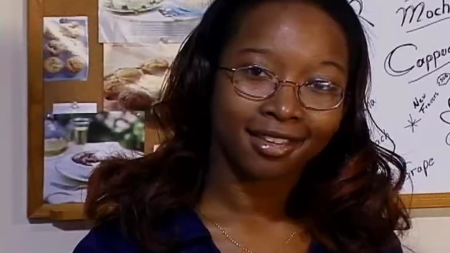 Sultry Ebony Goddess Deepthroats Thick Black Cock Expertly