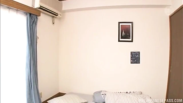 Curvy Japanese Neighbor Titfucking Before Riding His Hard Cock Deeply