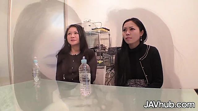 Hot Jav Girls Take Turns Giving Pleasure With A Cock Sharing Session