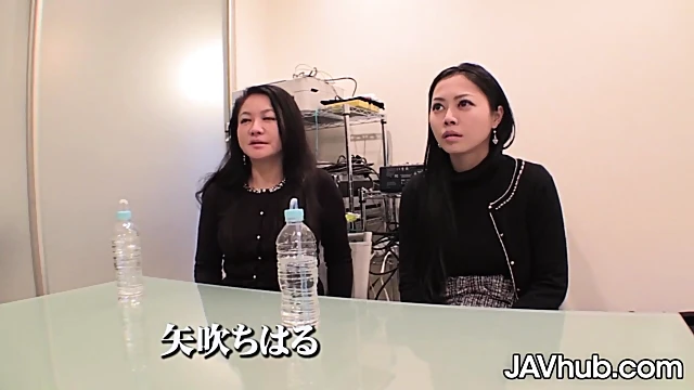 Hot Jav Girls Take Turns Giving Pleasure With A Cock Sharing Session