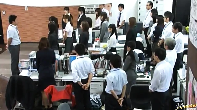 Office Temptation, Sexy Colleagues Get Down To Work Nakedly