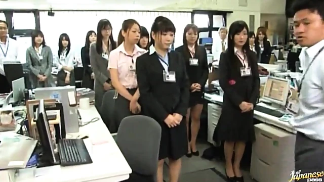 Office Temptation, Sexy Colleagues Get Down To Work Nakedly