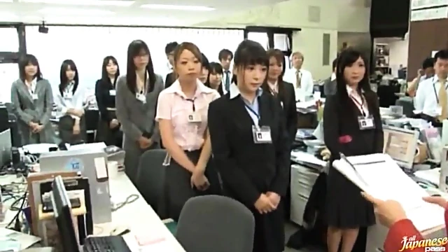 Office Temptation, Sexy Colleagues Get Down To Work Nakedly