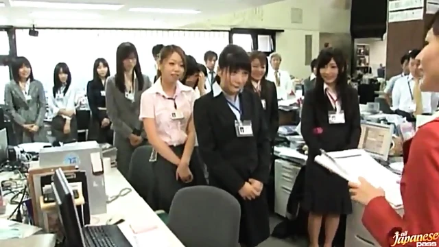 Office Temptation, Sexy Colleagues Get Down To Work Nakedly