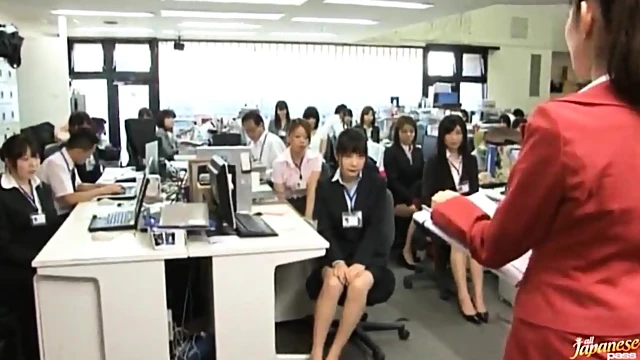 Office Temptation, Sexy Colleagues Get Down To Work Nakedly