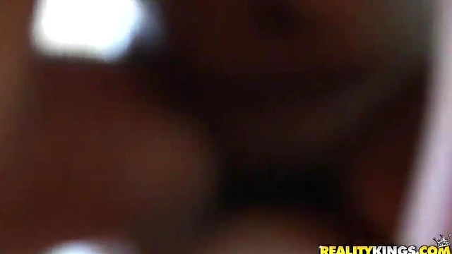 Adney Craves White Cock Deeply Before Riding Her Tight Black Pussy