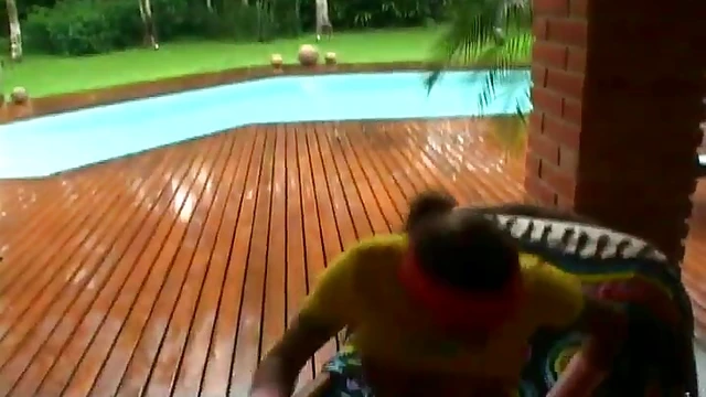 Seductive Brazilian Bends Over Her Bike for Hot Doggy Style Action