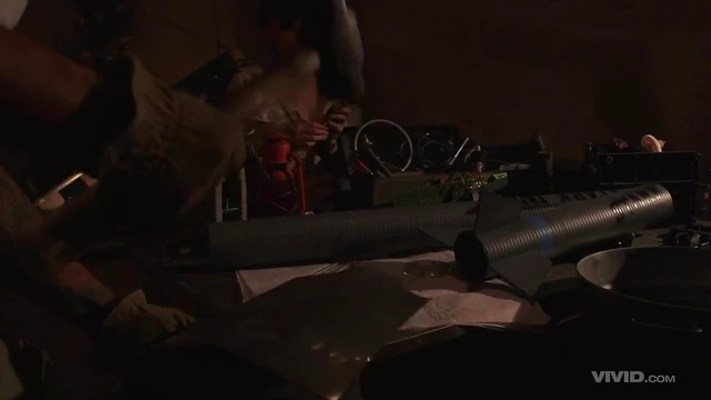 Ebony Cowgirl Licks Mate While Getting Throbb'd Doggy Style in FFM Action