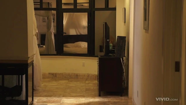 Ebony Cowgirl Licks Mate While Getting Throbb'd Doggy Style in FFM Action