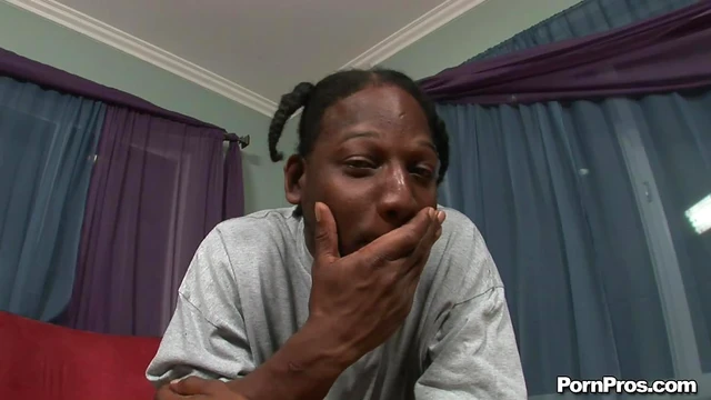 Ebony Teases with Her Black Ass Before Getting Ravaged Doggy Style