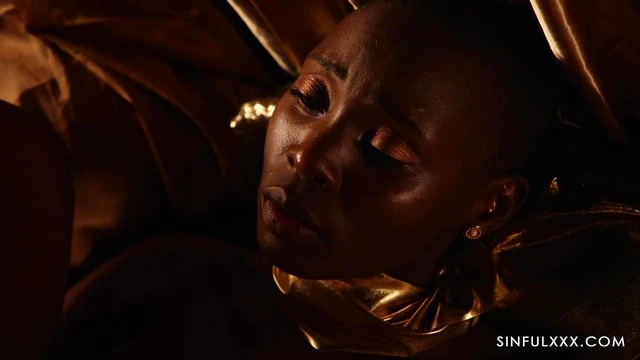 Ebony Goddess Zaawaadi Moans Loudly During Wild Interracial Sex Scene