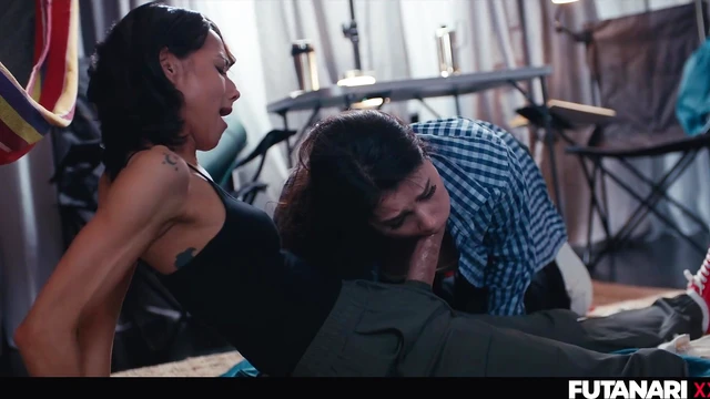 Hot Shemale Action! Veronica Leal Screws Vale Nappi in Steamy Transgender Sex Fest