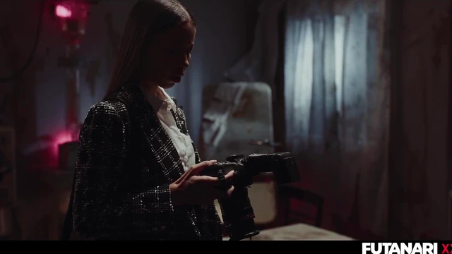 Seductive Tranny Ghost Fucks Ebony Beauty Lia Lin With Passionate Cumshots