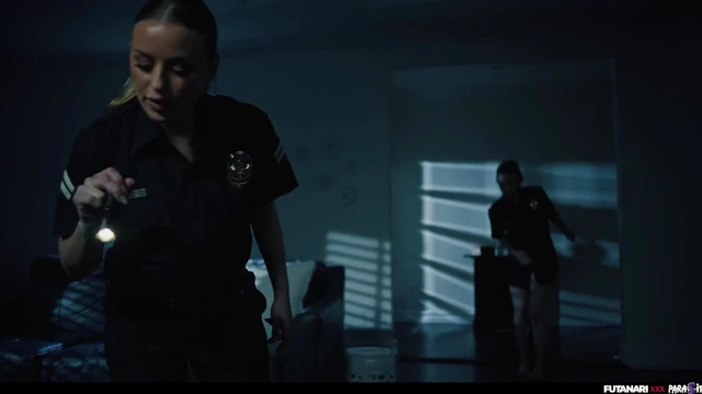 Alien Cops Raid Futanari Lair; Sex-Crazed Creatures Transform Sweet Girls into Shemales