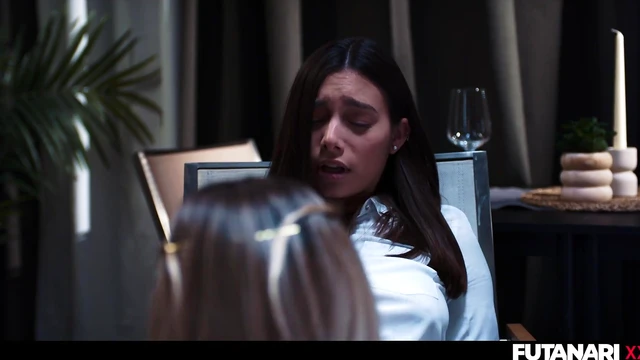 Excited Girls Undergo Sexy Transgender Shift & Give Each Other Hot Creampies