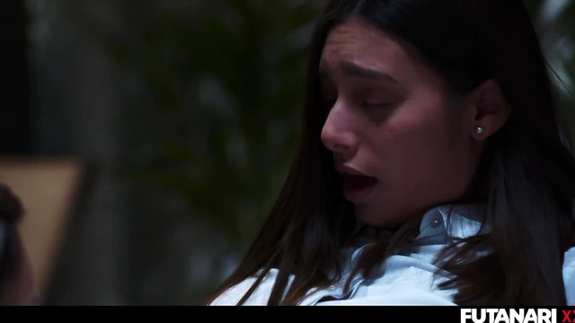 Excited Girls Undergo Sexy Transgender Shift & Give Each Other Hot Creampies