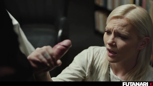 Seductive Futa Nun Growls Her Dick Big, Then Pounds Churchgirl's Pussy Hard