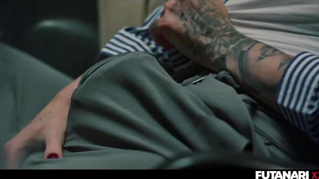 Veronica Leal Faces Library Gangbang With Insatiable Shemales In Hot DP Action