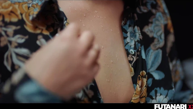 Trapped Trans Shemale Develops Huge Dildo and Screws Slutty Girl's Ass for Fullness