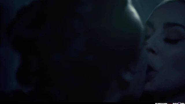 Raid Turns Into Steamy Futa Threesome With Lesbiens and Shemale Bliss