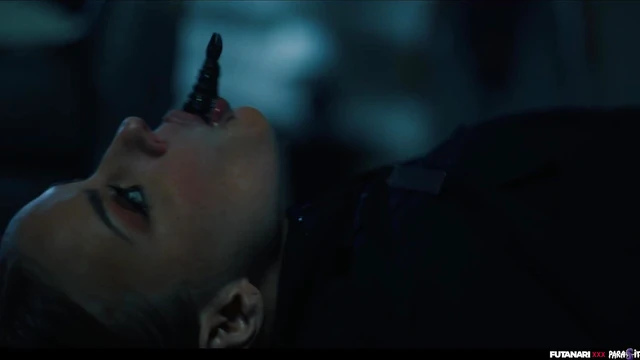 Raid Turns Into Steamy Futa Threesome With Lesbiens and Shemale Bliss