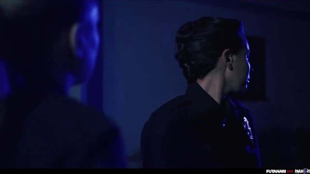 Raid Turns Into Steamy Futa Threesome With Lesbiens and Shemale Bliss