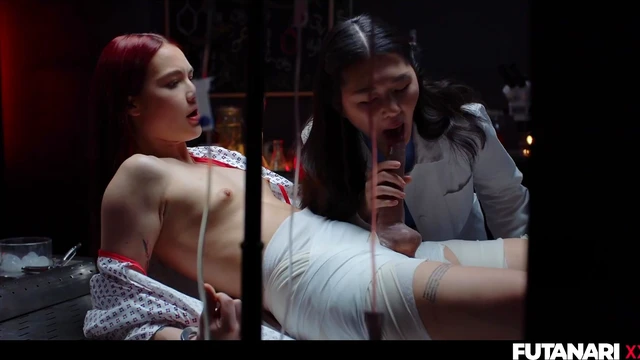 Matty Mila Trans & Asian Girl: Hot Fucking, creampie, cumflation ecstasy session