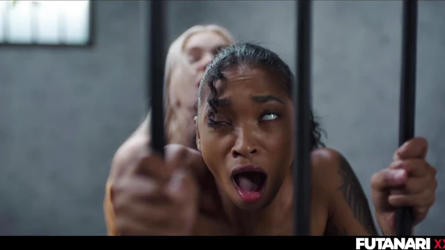 Blonde Prisoner Gets Transformed by Guard's Cock & Receives a Massive Facial Finale