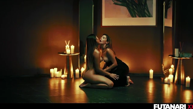 Sexy Shemale Duo Agatha Vega & May Thai Get Creampied Together in Hot Futa Scene