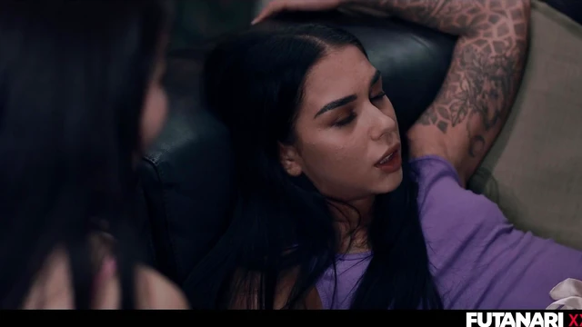 Intense Double Penetration Gangbang Concludes With Massive Facial Orgasmic Delight