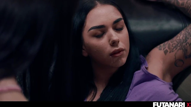 Intense Double Penetration Gangbang Concludes With Massive Facial Orgasmic Delight