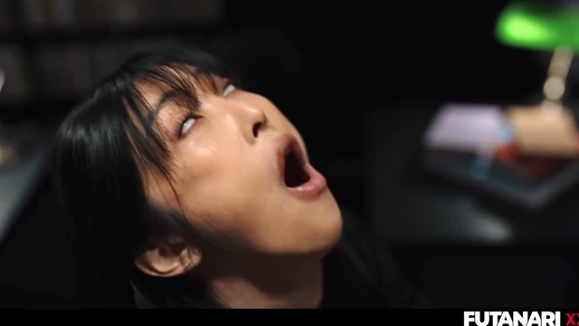 Sizzling Asian Futanari Pounds Redhead's Pussy for Explosive Creampie Finish