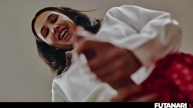 Futa Haunted House Turns Brunette Into Monster & Fucks Blonde Tomboy Hard